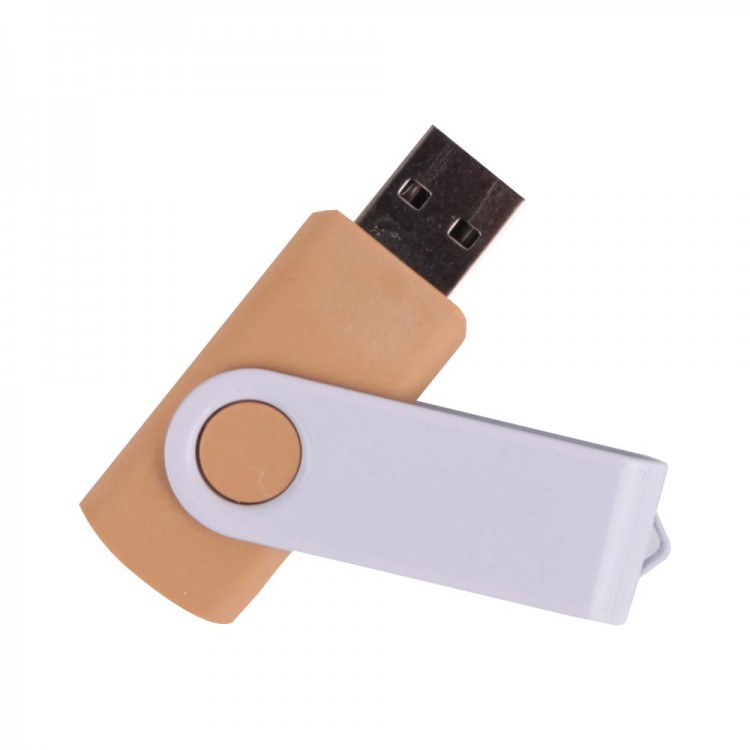 UYGUR BEYAZ AHŞAP USB BELLEK (64 GB)