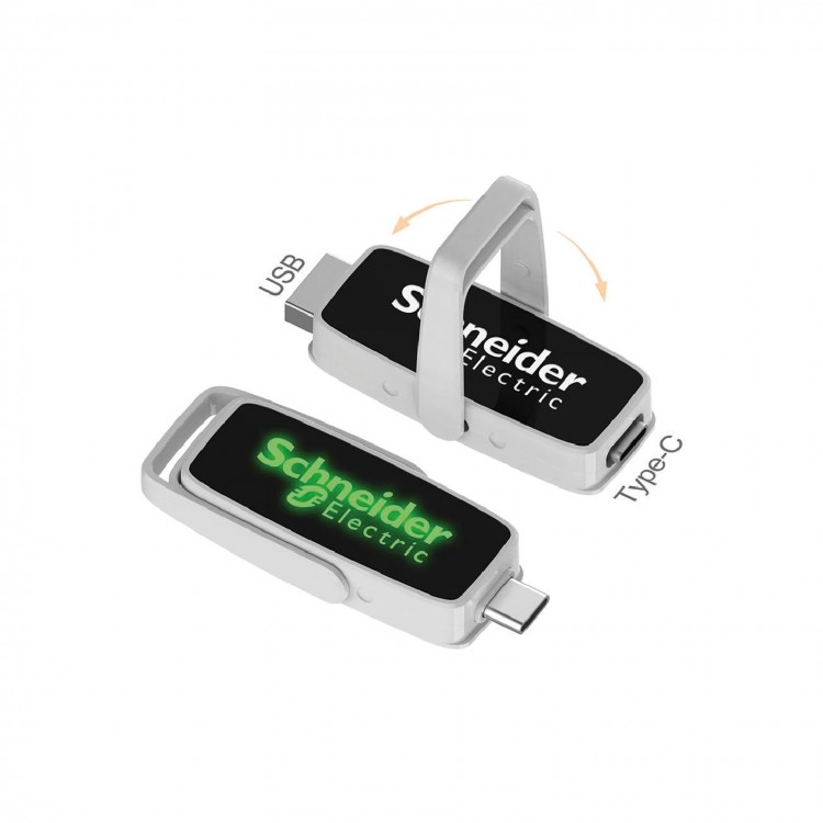 AHLAT GÜMÜŞ 32GB TYPE-C OTG IŞIKLI USB BELLEK AHLAT GÜMÜŞ 32GB TYPE-C OTG IŞIKLI USB BELLEK