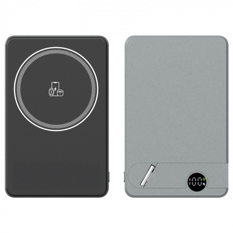 KİLYOS 10.000 MAH SİYAH MAGSAFE ve WIRELESS STANDLI POWERBANK KİLYOS 10.000 MAH SİYAH MAGSAFE ve WIRELESS STANDLI POWERBANK
