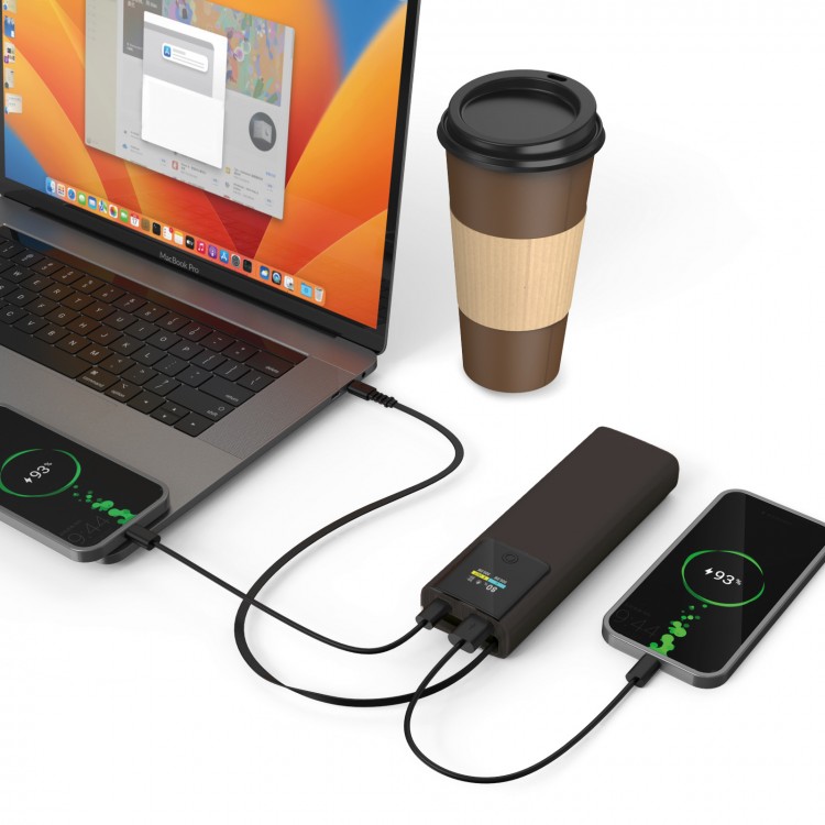 AKYAKA 20.000 MAH SİYAH POWERBANK AKYAKA 20.000 MAH SİYAH POWERBANK