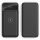 ÜZÜMLÜ 10.000 MAH SİYAH WIRELESS POWERBANK ÜZÜMLÜ 10.000 MAH SİYAH WIRELESS POWERBANK