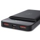 ÜZÜMLÜ 10.000 MAH SİYAH WIRELESS POWERBANK ÜZÜMLÜ 10.000 MAH SİYAH WIRELESS POWERBANK