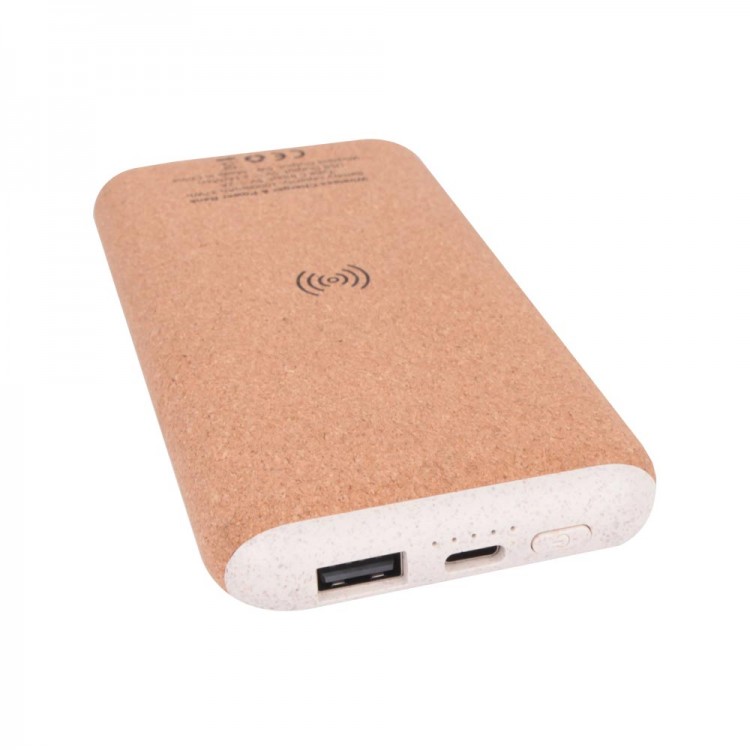 GÖKSUN 10.000 MAH AHŞAP MANTAR POWERBANK