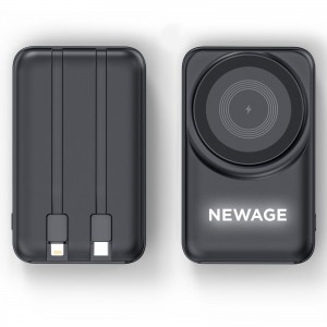 KÜÇÜKLER 10.000 MAH SİYAH MAGSAFE  ve  WIRELESS POWERBANK