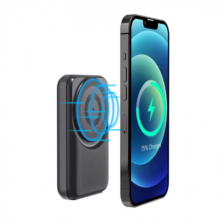 KÜÇÜKLER 10.000 MAH SİYAH MAGSAFE ve WIRELESS POWERBANK KÜÇÜKLER 10.000 MAH SİYAH MAGSAFE ve WIRELESS POWERBANK