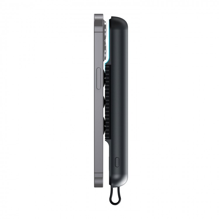 ÇİRİŞ 10.000 MAH SİYAH WIRELESS STANDLI POWERBANK ÇİRİŞ 10.000 MAH SİYAH WIRELESS STANDLI POWERBANK