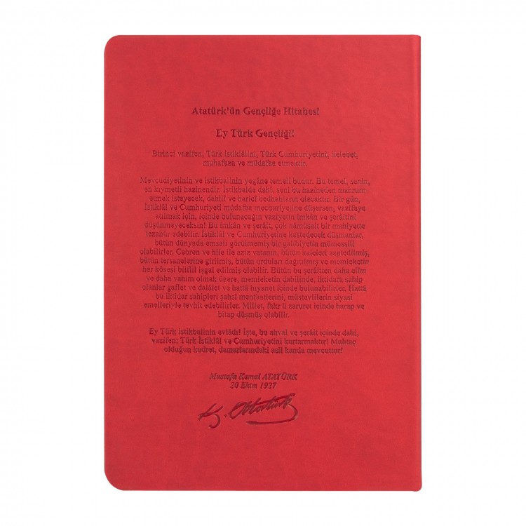 ATATÜRK TARİHSİZ DEFTER (17X24 CM) ATATÜRK TARİHSİZ DEFTER (17X24 CM)