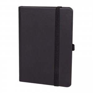 İNCEK SİYAH TARİHSİZ DEFTER (9X14 CM)