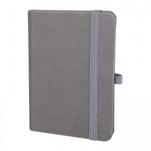 İNCEK GRİ TARİHSİZ DEFTER (9X14 CM)