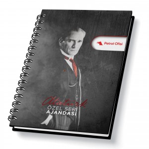 GAZİ TARİHLİ AJANDA (17X24 CM)