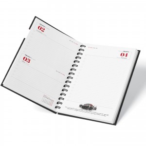 GAZİ TARİHLİ AJANDA (17X24 CM)