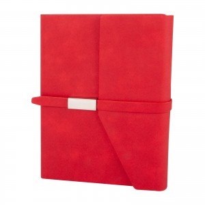 MOGAN KIRMIZI TARİHSİZ DEFTER (15x21 CM)