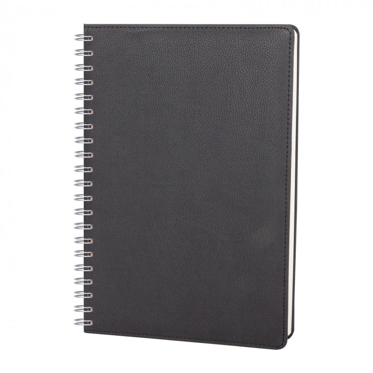 PLEVNE SİYAH KARELİ TARİHSİZ SPİRALLİ DEFTER (20x28 CM) PLEVNE SİYAH KARELİ TARİHSİZ SPİRALLİ DEFTER (20x28 CM)