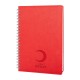 PLEVNE KIRMIZI KARELİ TARİHSİZ SPİRALLİ DEFTER (20x28 CM) PLEVNE KIRMIZI KARELİ TARİHSİZ SPİRALLİ DEFTER (20x28 CM)