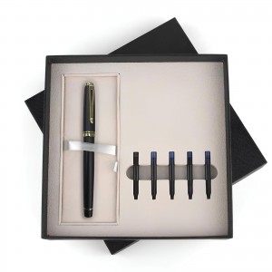ESKİPAZAR SİYAH DOLMA KALEM SETİ