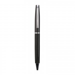 SALİHLİ SİYAH METAL DERİLİ TÜKENMEZ KALEM