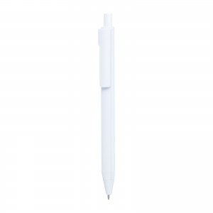 DEVREK BEYAZ PLASTİK TÜKENMEZ KALEM