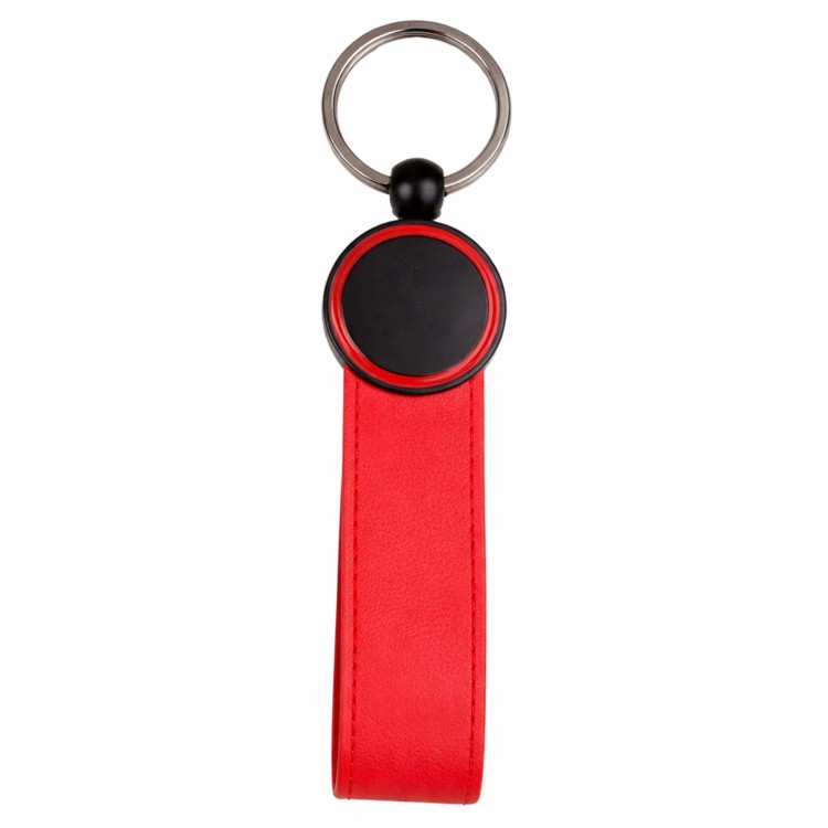 AYDER KIRMIZI METAL-DERİ ANAHTARLIK
