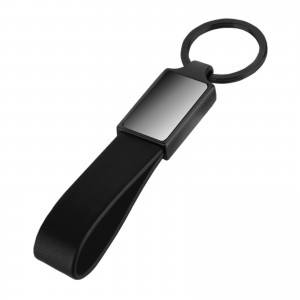 KARAYEL SİYAH METAL-DERİ ANAHTARLIK