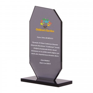 OSKAY SİYAH KRİSTAL PLAKET OSKAY SİYAH KRİSTAL PLAKET