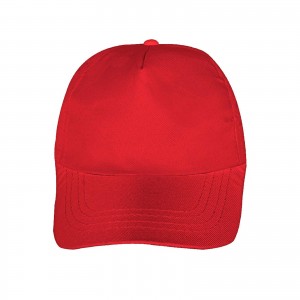 PAPATYA KIRMIZI POLYESTER ŞAPKA PAPATYA KIRMIZI POLYESTER ŞAPKA