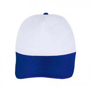 PAPATYA BEYAZ-SAKS MAVİ POLYESTER ŞAPKA PAPATYA BEYAZ-SAKS MAVİ POLYESTER ŞAPKA