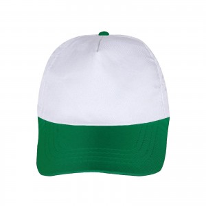 PAPATYA BEYAZ-YEŞİL POLYESTER ŞAPKA PAPATYA BEYAZ-YEŞİL POLYESTER ŞAPKA