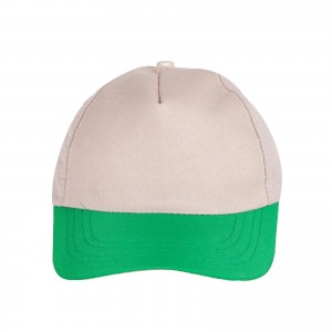PAPATYA BEJ-YEŞİL POLYESTER ŞAPKA PAPATYA BEJ-YEŞİL POLYESTER ŞAPKA