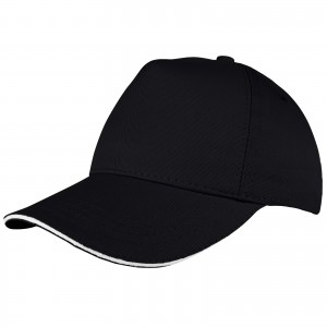 POMELO SİYAH SANDWICH SİPER COTTON ŞAPKA