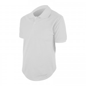 BEGONYA BEYAZ XL POLO YAKA TİŞÖRT