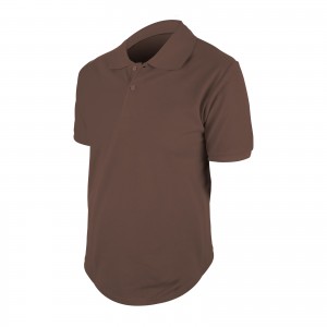 BEGONYA KAHVE L POLO YAKA TİŞÖRT