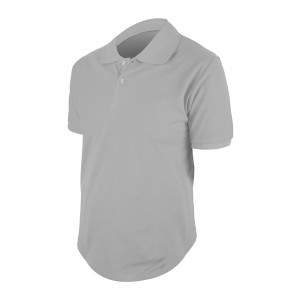 BEGONYA GRİ L POLO YAKA TİŞÖRT