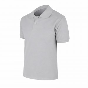 BEGONYA GRİ M POLO YAKA TİŞÖRT