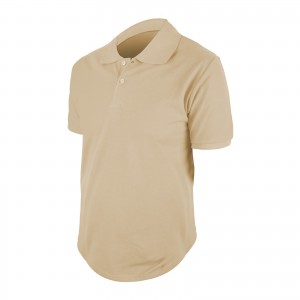 BEGONYA BEJ XXL POLO YAKA TİŞÖRT