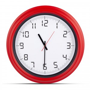 ATLAS KIRMIZI PLASTİK KASA DUVAR SAATİ (380MM) ATLAS KIRMIZI PLASTİK KASA DUVAR SAATİ (380MM)