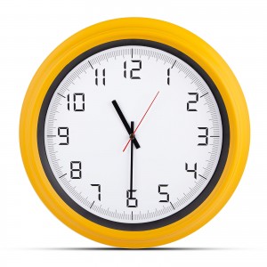 ATLAS SARI PLASTİK KASA DUVAR SAATİ (380MM) ATLAS SARI PLASTİK KASA DUVAR SAATİ (380MM)