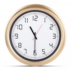 ATLAS ALTIN-BEYAZ PLASTİK KASA DUVAR SAATİ (380MM) ATLAS ALTIN-BEYAZ PLASTİK KASA DUVAR SAATİ (380MM)