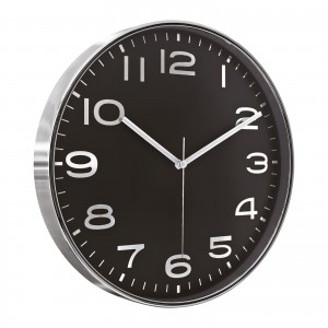 HADES406 SİYAH-GÜMÜŞ METALİZE ÇERÇEVE DUVAR SAATİ(380 MM) HADES406 SİYAH-GÜMÜŞ METALİZE ÇERÇEVE DUVAR SAATİ(380 MM)