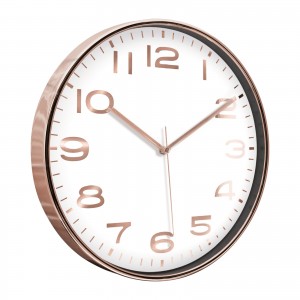 HADES406 BEYAZ-BAKIR METALİZE ÇERÇEVE DUVAR SAATİ(380 MM) HADES406 BEYAZ-BAKIR METALİZE ÇERÇEVE DUVAR SAATİ(380 MM)