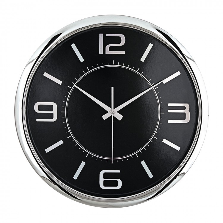 HELLEN404 SİYAH-GÜMÜŞ METALİZE ÇERÇEVE DUVAR SAATİ (420MM) HELLEN404 SİYAH-GÜMÜŞ METALİZE ÇERÇEVE DUVAR SAATİ (420MM)