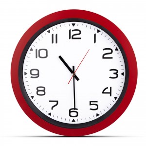 HERA KIRMIZI PLASTİK KASA DUVAR SAATİ (350MM) HERA KIRMIZI PLASTİK KASA DUVAR SAATİ (350MM)