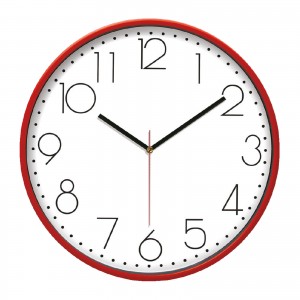 PAN164 KIRMIZI PLASTİK ÇERÇEVE DUVAR SAATİ (380 MM) PAN164 KIRMIZI PLASTİK ÇERÇEVE DUVAR SAATİ (380 MM)