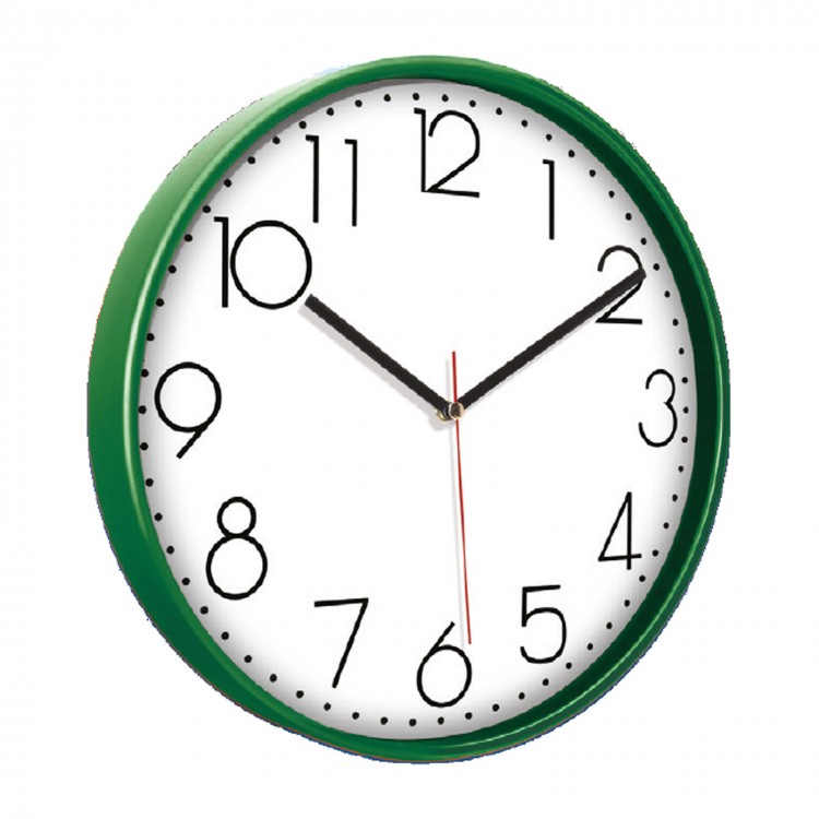 PAN164 YEŞİL PLASTİK ÇERÇEVE DUVAR SAATİ (380 MM) PAN164 YEŞİL PLASTİK ÇERÇEVE DUVAR SAATİ (380 MM)