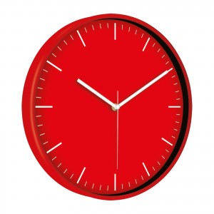 MİMAS186 KIRMIZI PLASTİK KASA DUVAR SAATİ (380 MM) MİMAS186 KIRMIZI PLASTİK KASA DUVAR SAATİ (380 MM)