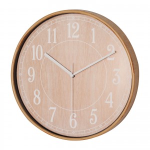 MİMAS186 AHŞAP-BEYAZ PLASTİK KASA DUVAR SAATİ (380 MM) MİMAS186 AHŞAP-BEYAZ PLASTİK KASA DUVAR SAATİ (380 MM)