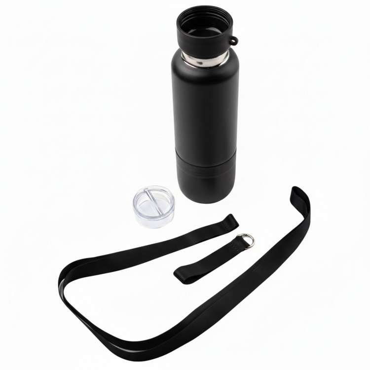 ULUDAĞ SİYAH 500 ML BARDAKLI TERMOS