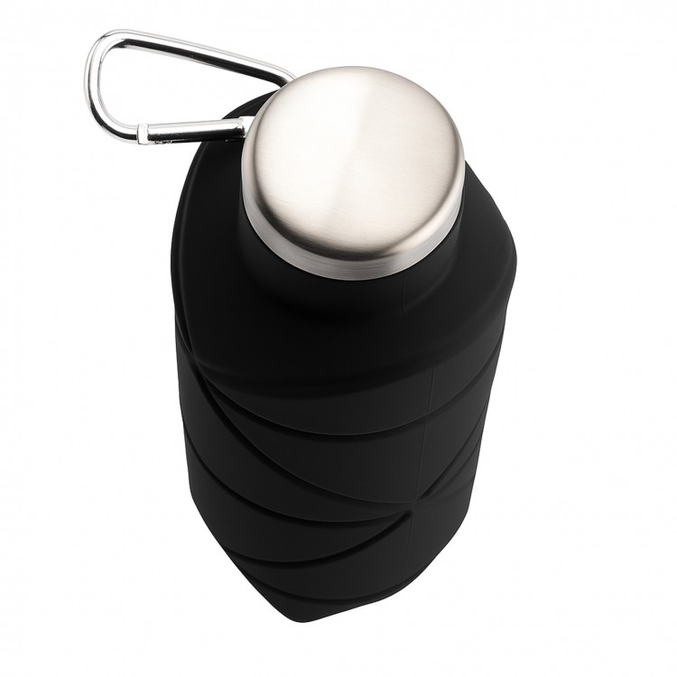 AYDENİZ SİYAH 700 ML KATLANABİLİR SİLİKON MATARA AYDENİZ SİYAH 700 ML KATLANABİLİR SİLİKON MATARA