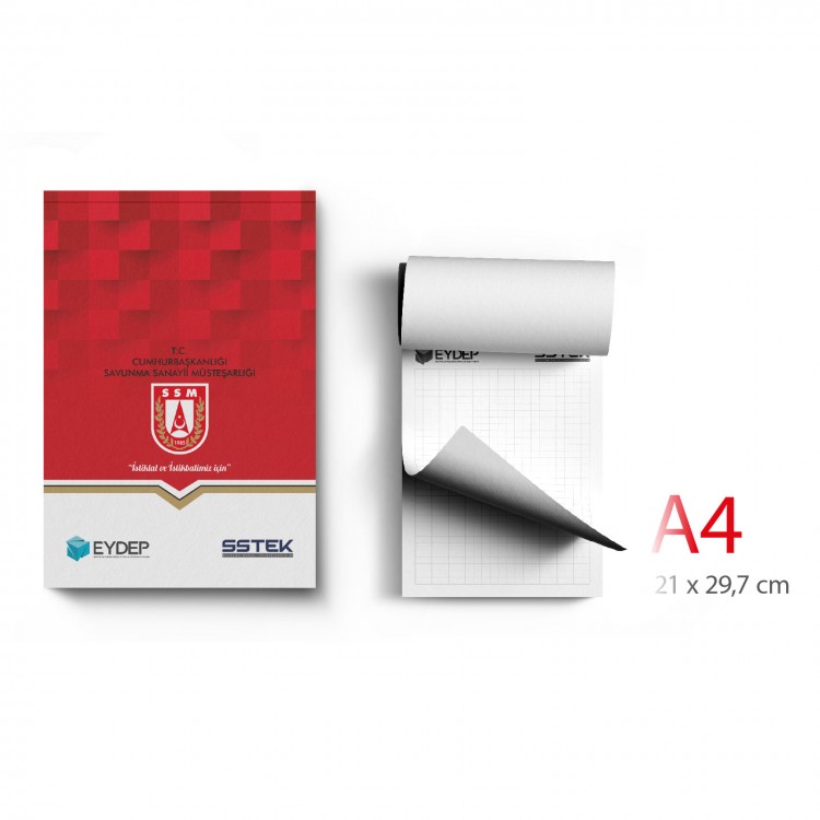ALA-52 KAPAK GEÇMELİ A4 BLOKNOT ALA-52 KAPAK GEÇMELİ A4 BLOKNOT